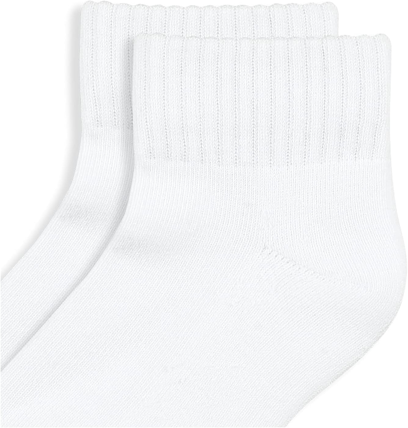 Big Boys' Seamless-Toe Quarter Athletic Socks (Pack of 6)