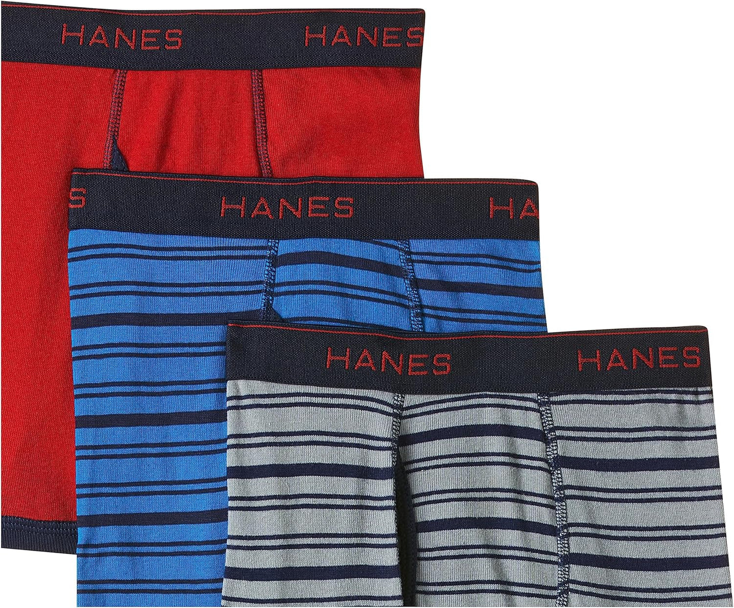 Boys' Comfort Flex Sport Ringer Boxer Briefs