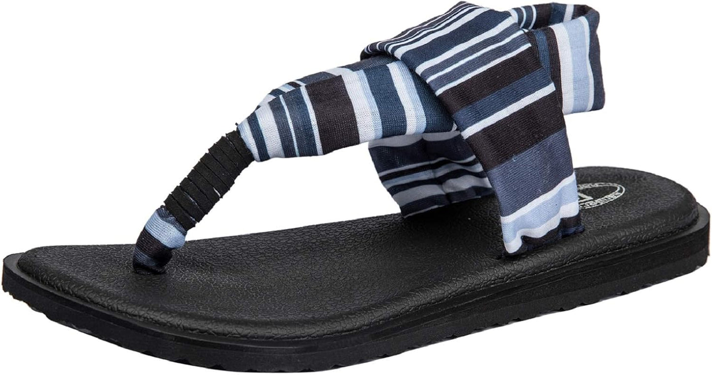 Women'S Yoga Mat Flip Flops Casual Flat Summer Beach Sandals