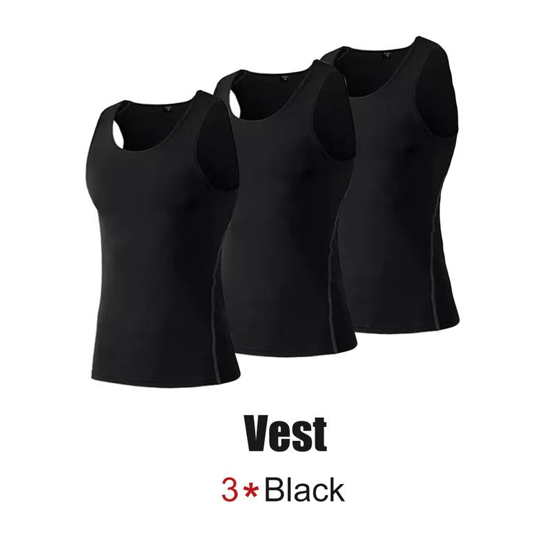 PSYCHE Compression Long Sleeve Shirts for Spring, Quick Drying Breathable Fit Sports T-Shirt, Men'S Sportswear Clothing for Gym Running Football, Mens Sports Clothes Outdoorfun
