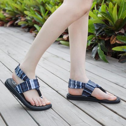 Women'S Yoga Mat Flip Flops Casual Flat Summer Beach Sandals
