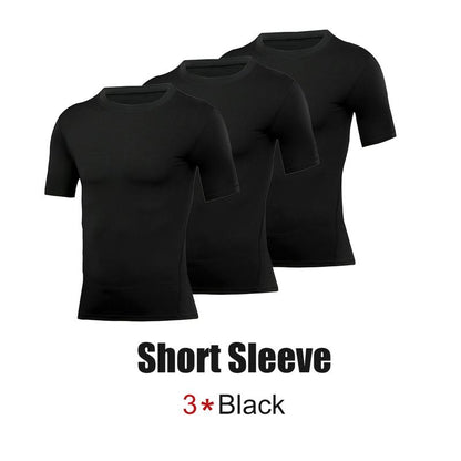 PSYCHE Compression Long Sleeve Shirts for Spring, Quick Drying Breathable Fit Sports T-Shirt, Men'S Sportswear Clothing for Gym Running Football, Mens Sports Clothes Outdoorfun