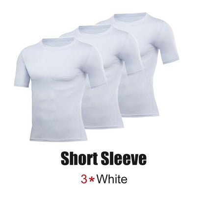 PSYCHE Compression Long Sleeve Shirts for Spring, Quick Drying Breathable Fit Sports T-Shirt, Men'S Sportswear Clothing for Gym Running Football, Mens Sports Clothes Outdoorfun